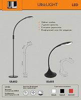 Коллекция: Настольная лампа UL603 и торшер UL602 Ultra LIGHT